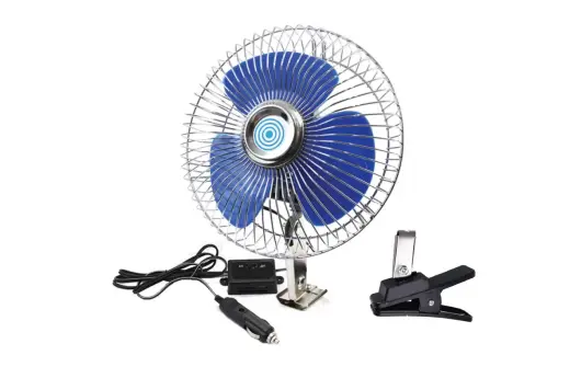Car Fan Metal with Screw mount + clip CFAN-15 +24V