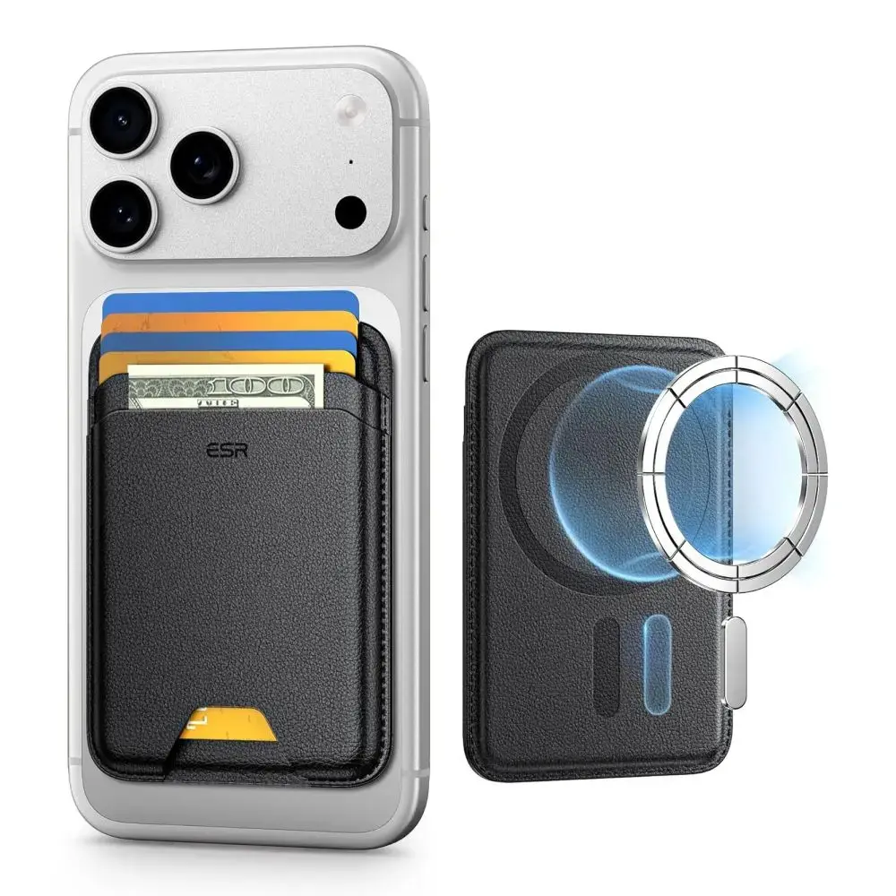ESR CLASSIC RFID MAGNETIC WALLET MAGSAFE MIDNIGHT BLACK