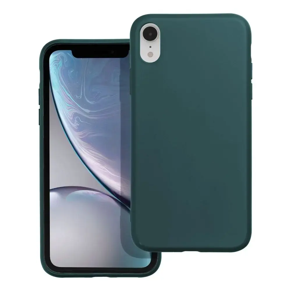 MATT case for IPHONE XR dark green