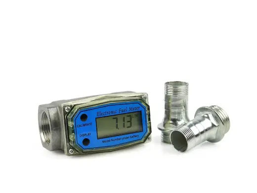Universāls eļļas skaitītājs LCD 1"
