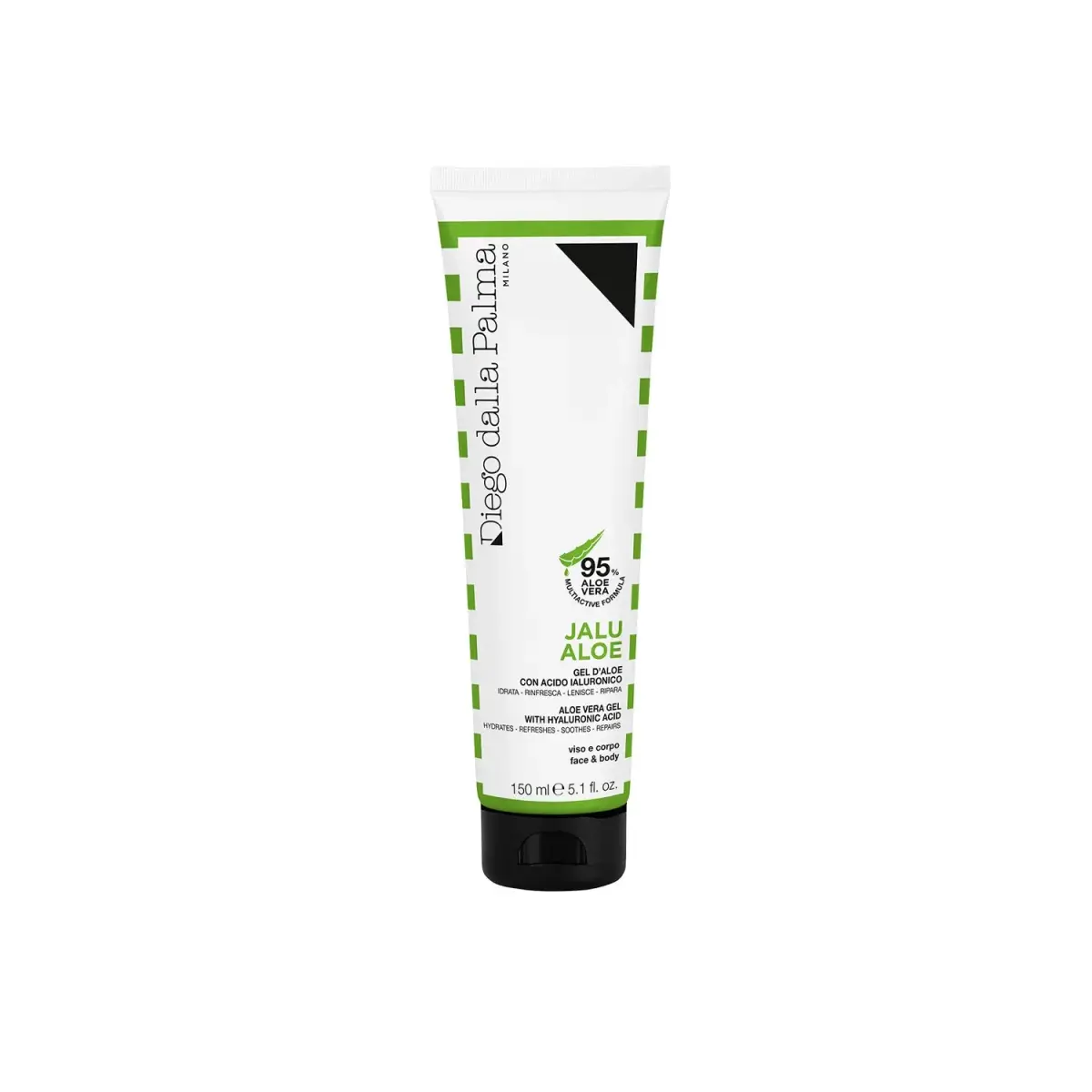 Diego Dalla Palma, Jalu Aloe, Hyaluronic Acid, Calming, Gel, For Face & Body, 150 ml