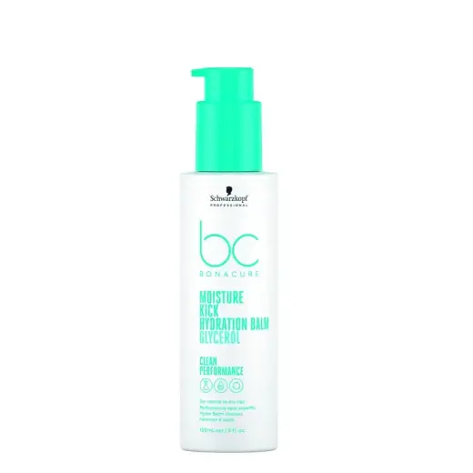 Schwarzkopf Bc Clean Moisture Kick Hydration Balm 150Ml in Clear