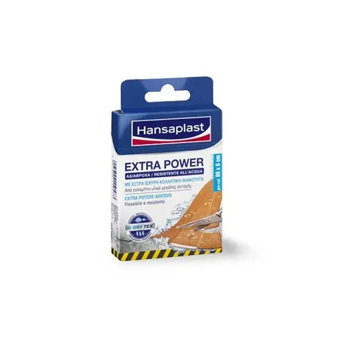 Hansaplast Extra Strong 80cm x 6cm 8 Units