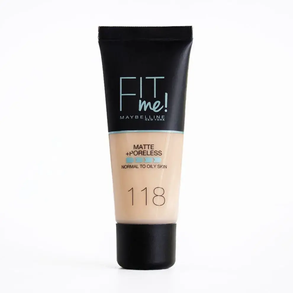 Debenhams Fit Me Matte & Poreless Full Coverage Matte Blendable Normal to Oily Skin Foundation in Light Beige