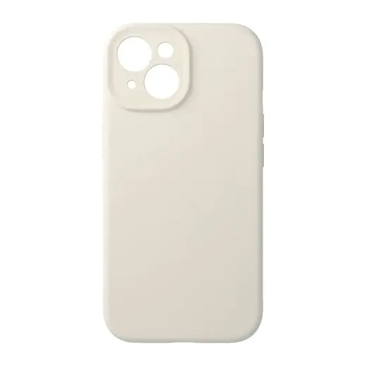Forcell F-Protect Rubber Premium telefoni ümbris MagSafe toega iPhone 15 valge
