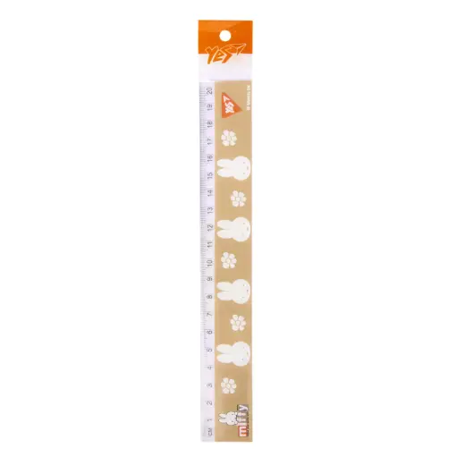 Lineāls YES 20 cm Miffy.