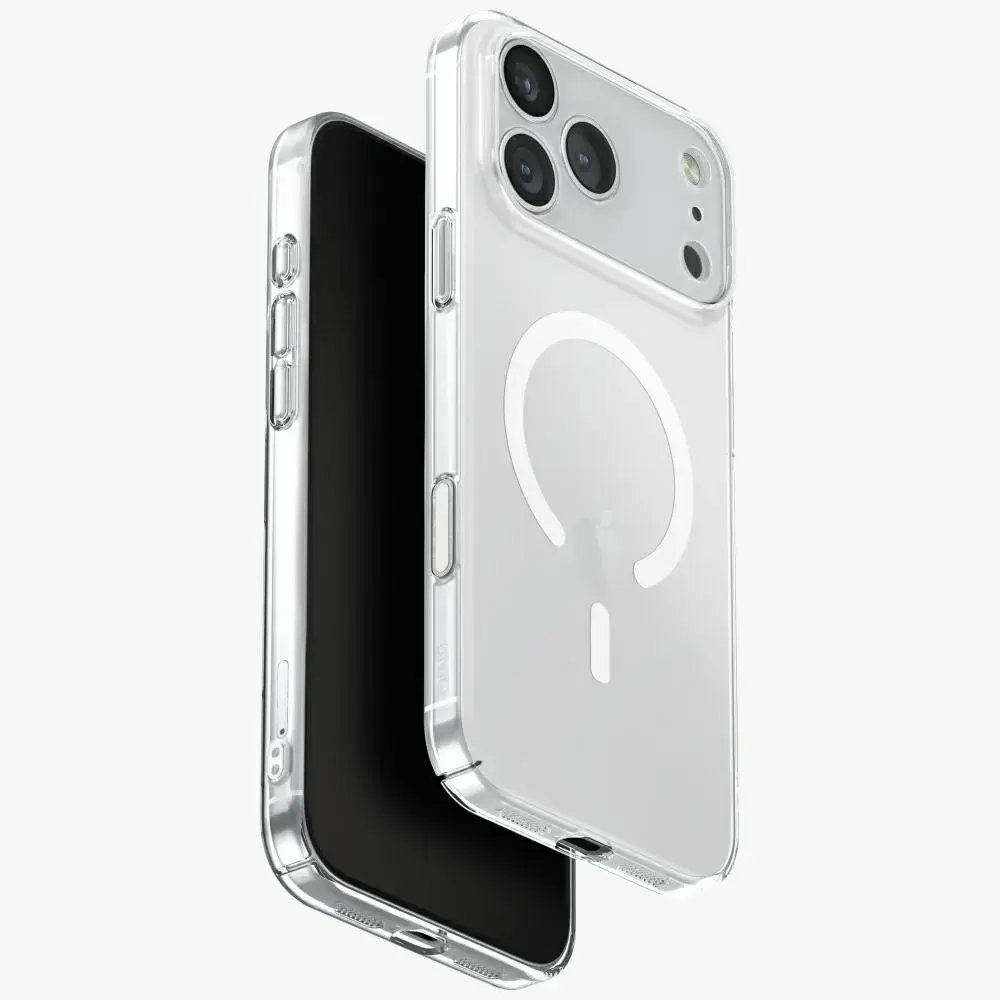 UNIQ Airsuit Case for iPhone 17 Pro Max Magclick Charging Transparent