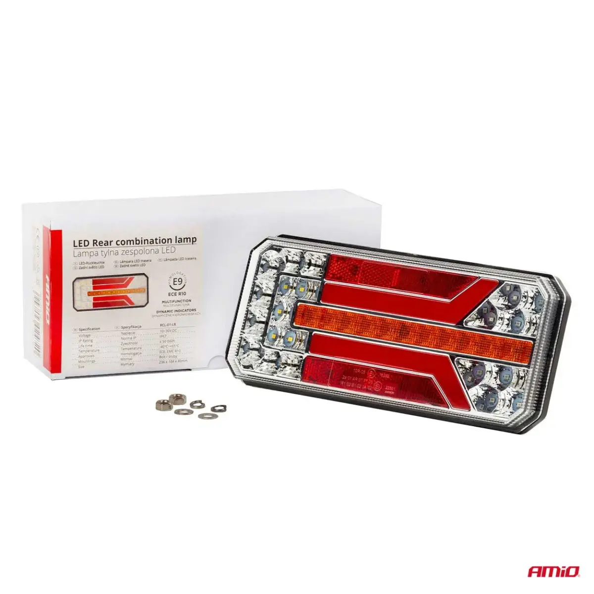 Rear combination LED lamp AMiO RCL-01-LR dynamic, right