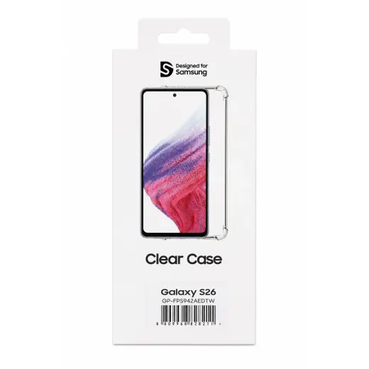 Samsung Clear Cover telefoni ümbris Samsung Galaxy S26 (S942) läbipaistev