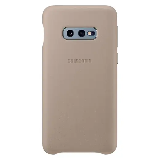 Samsung EF-VG970LJEGWW leather case for Samsung G970 Galaxy S10e grey
