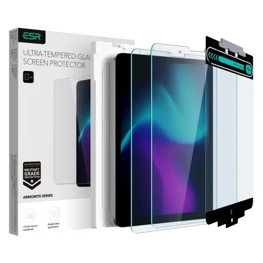 ESR Armorite tempered glass for iPad Air 10.9'' 4|5 2020-2022 | Pro 11.2'' | 3|4 2020-2022