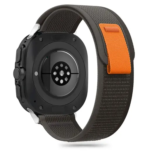 TECH-PROTECT NYLON SAMSUNG GALAXY WATCH ULTRA (47 MM) BLACK|ORANGE