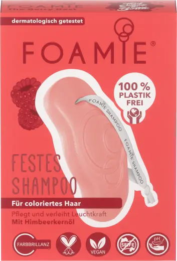 Foamie, The Berry Best, Hair Shampoo Bar, For Colour Protection, 80 g