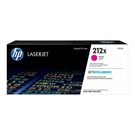 HP 212X Hohe Ergiebigkeit Magenta original LaserJet Tonerpatrone (W2123X)