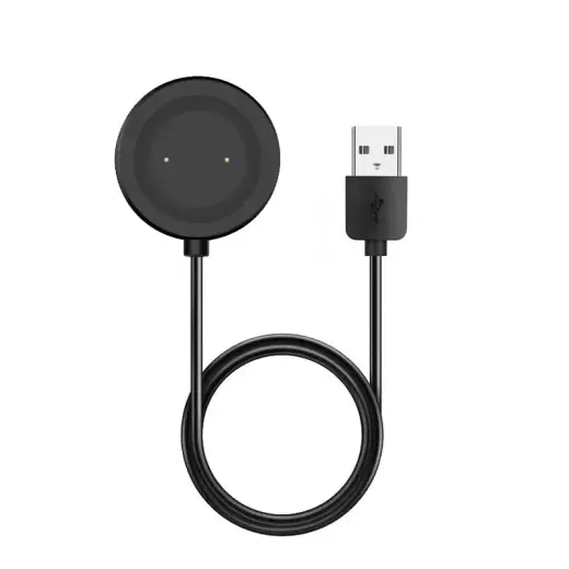 Charger for smartwatch Huawei Honor Watch GS Pro|GT 2e|Dream USB cable black