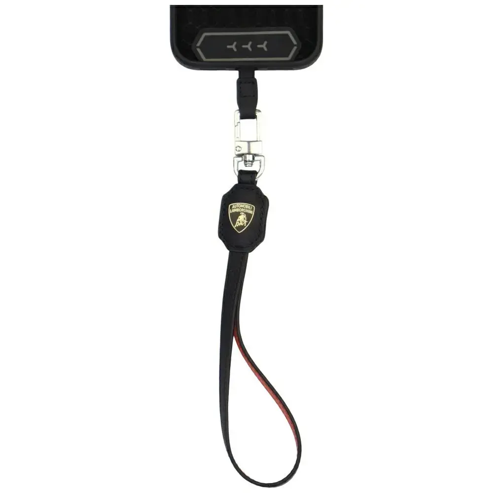 Universal Lamborghini D1 Leather Handstrap orange
