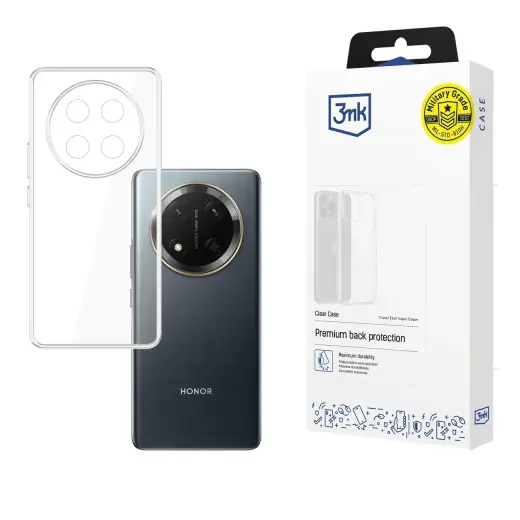 3MK Clear phone case for Honor Magic7 Lite transparent