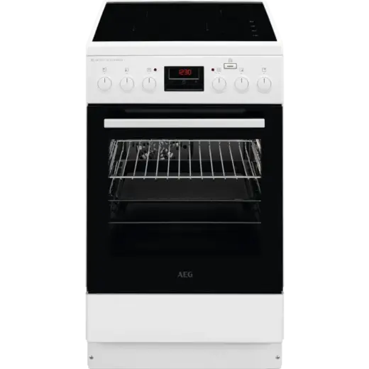 AEG indukcijas plīts, 50 cm, balts