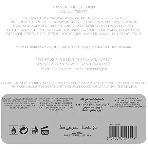 Franck Boclet Oud духи унисекс 100 мл