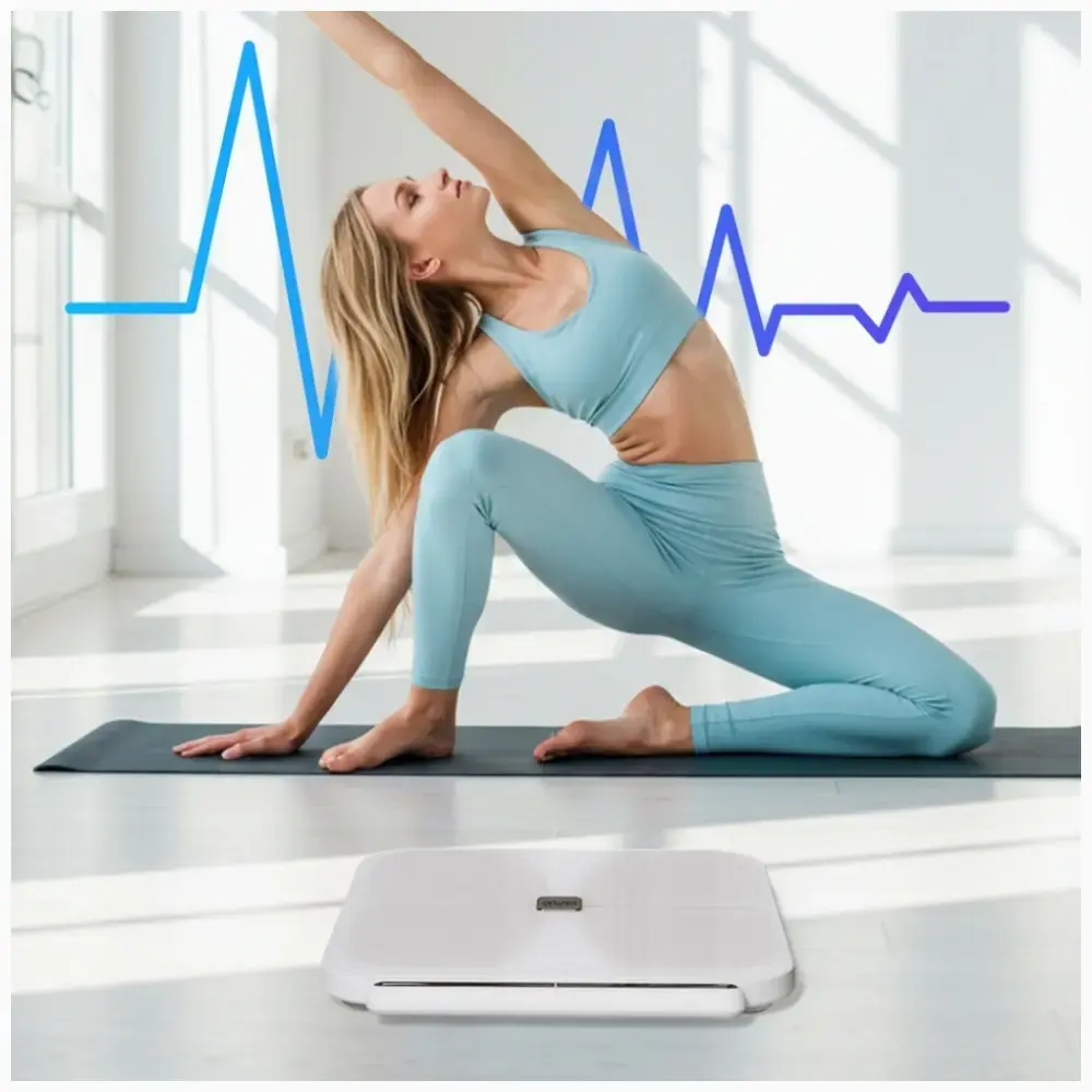 AWEI SS1 Multifunctional Body Scale Bluetooth 5.0 500mAh White