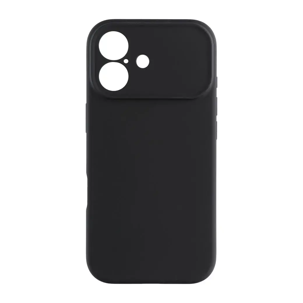 Forcell F-Protect Rubber Premium phone case with MagSafe support for iPhone 17 black