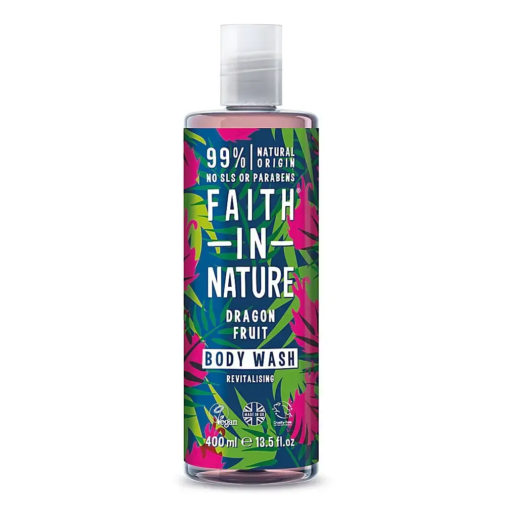 Faith In Nature, Dragon Fruit, Cleansing & Revitalising, Body Wash, 400 ml