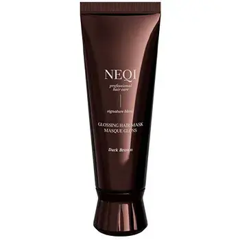 NEQI Dark Brown Glossing Mask - Maska pro tmavé vlasy 120ml