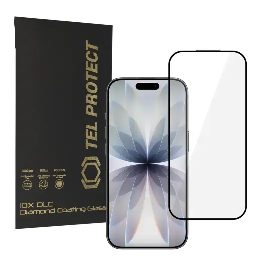 Tel Protect 10X HD DLC Diamond Coating aizsargstikls telefona ekrānam iPhone 16 Pro | iPhone 17