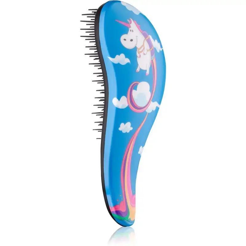 Dtangler Unicorn Hairbrush - Variant: Blue