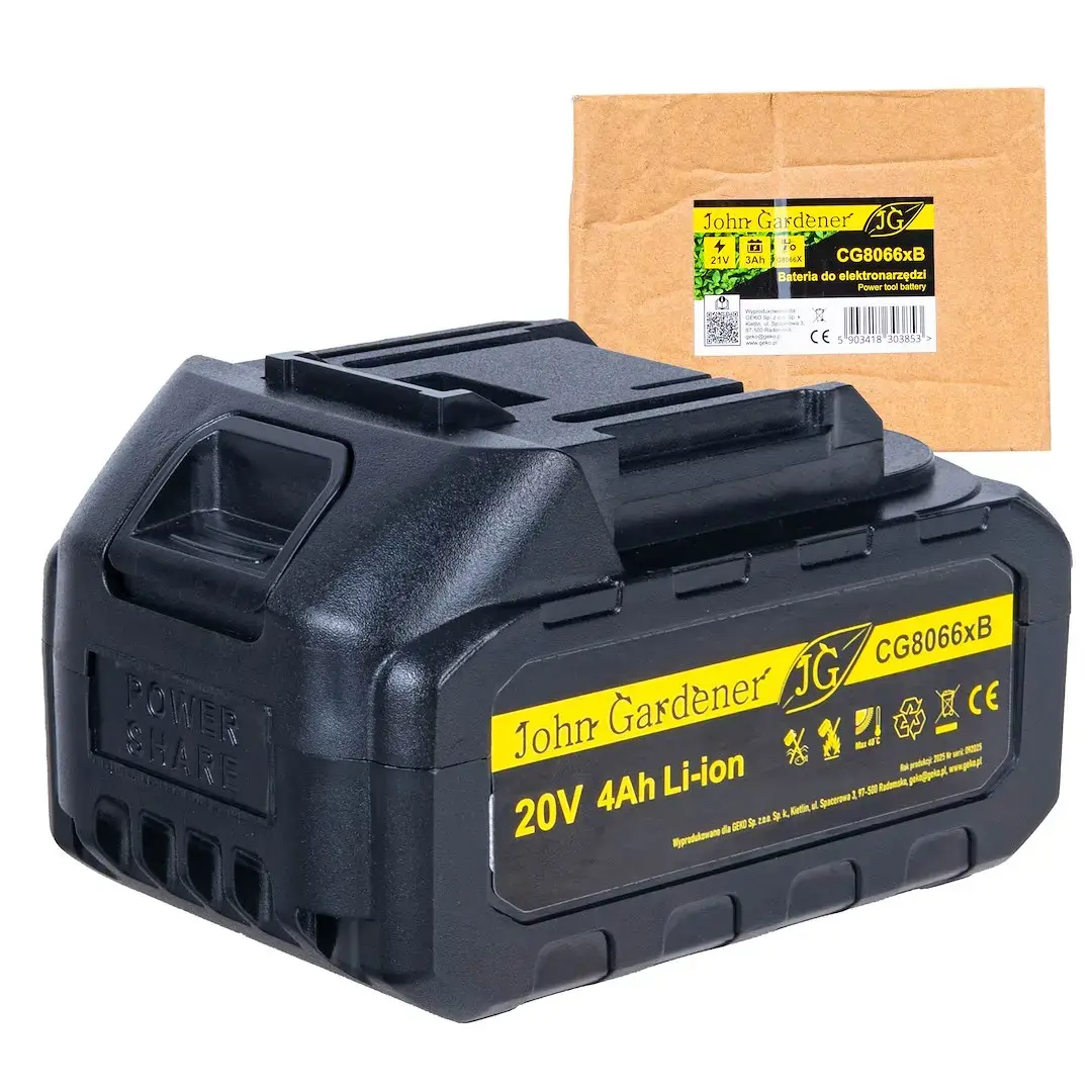 4.0Ah 20V akumulators G8066x bezvadu instrumentiem