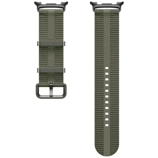 Samsung Athleisure viedpulksteņa siksniņa priekš Galaxy Watch8 / Watch8 Classic | silikons | zaļa