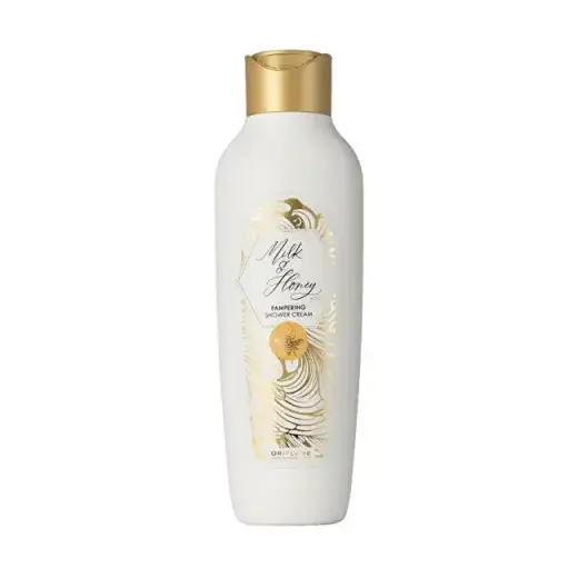 Oriflame Pampering Shower Cream Milk and Golden Honey 250 Ml