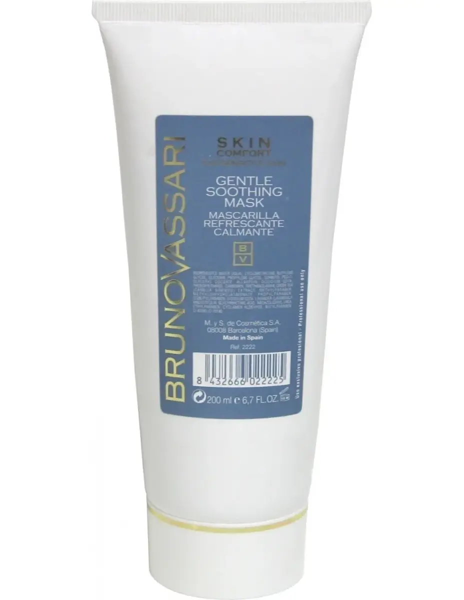 Bruno Vassari, Skin Comfort, Green Tea, Soothing, Day & Night, Cream Mask, For Face, 200 ml