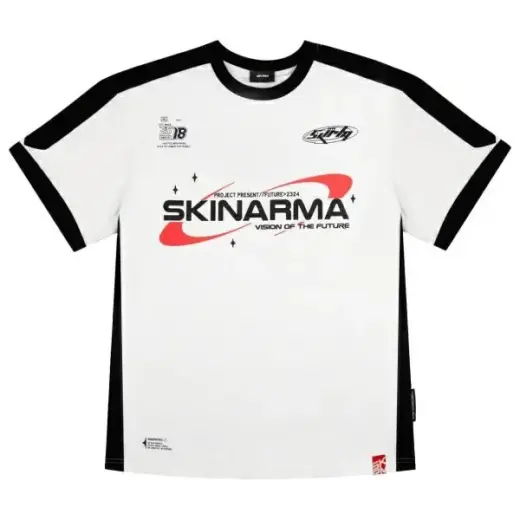 T-shirt Skinarma Halo L white