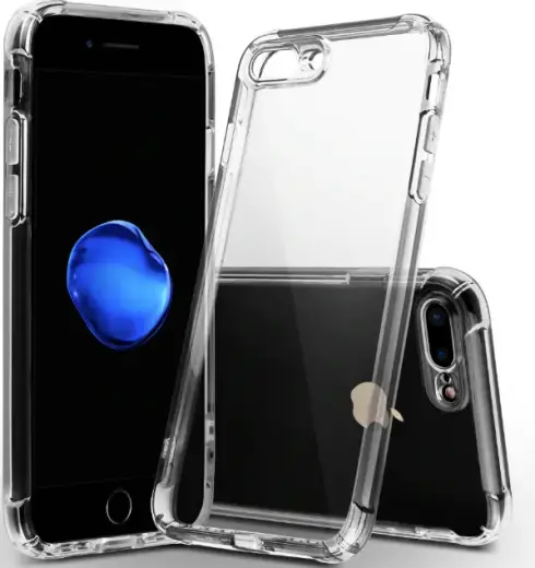 Fusion Ultra Back Case 1 mm Protect Silicone Case For Apple iPhone 7 Plus | 8 Plus Transparent