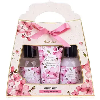 Accentra Cherry Blossom Essential Botanical Gift Box - Dárková sada v krabičce s uchem