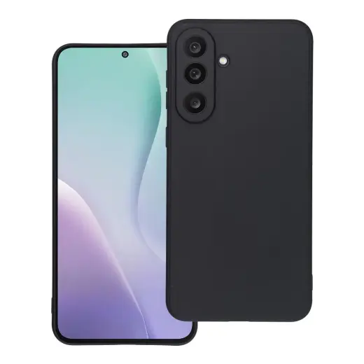 MATT maciņš telefonam Samsung Galaxy M56 (M566) melns