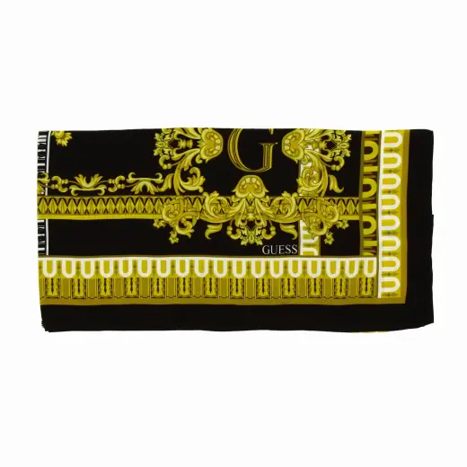 Guess, Guess, Textile Scarf, AW9041SIL90BLA, For Women