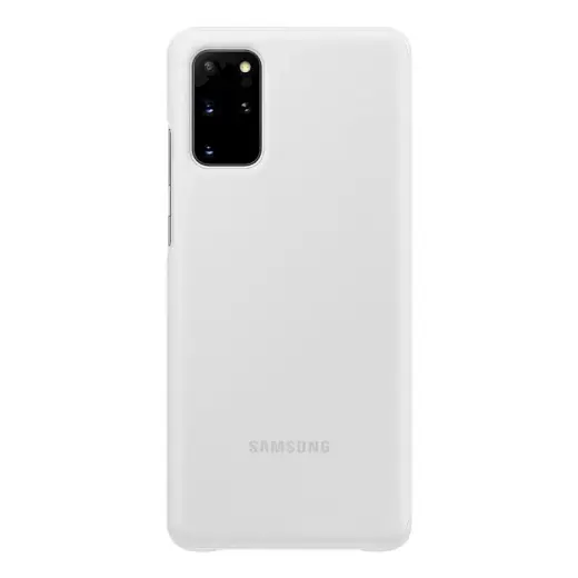 EF-ZG985CWE Samsung Clear S-View Case for Galaxy S20+ White