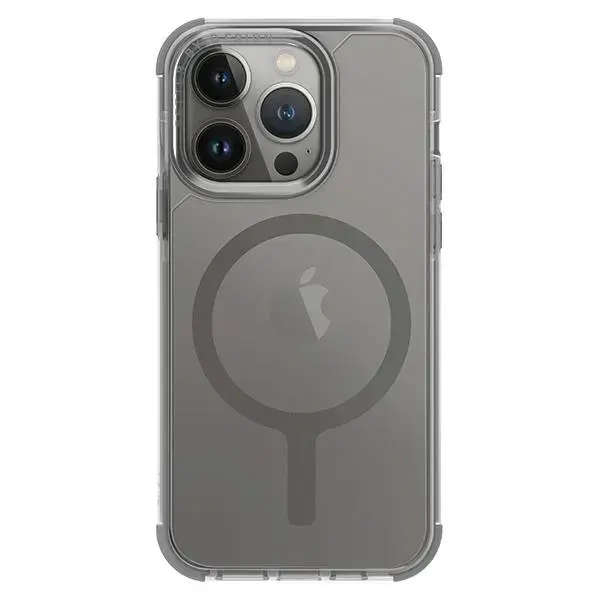 UNIQ etui Combat iPhone 15 Pro 6.1" Magclick Charging szary|frost grey