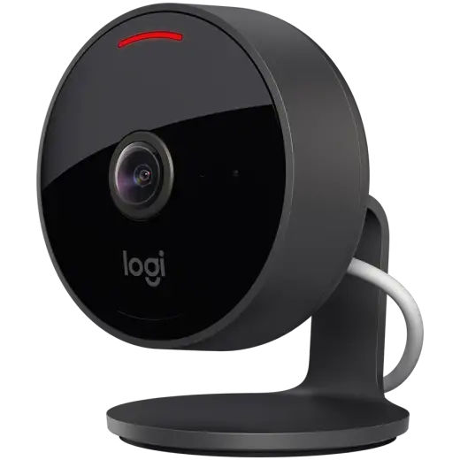 LOGITECH Circle View Camera - GRAPHITE - WIFI - PLUGC - EMEA - WIRED