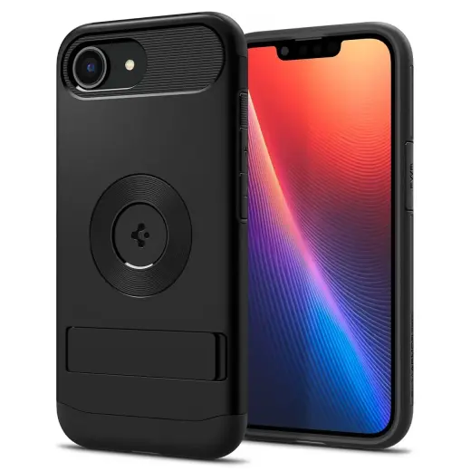 Spigen Slim Armor telefona maciņš priekš iPhone SE 4 melns