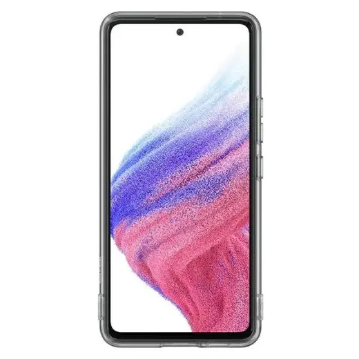 EF-QA536TBE Samsung Soft Clear Cover for Galaxy A53 5G Black
