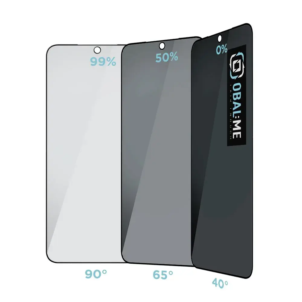 OBAL:ME Privacy tempered glass for phone Samsung Galaxy A36 5G black (privacy effect)