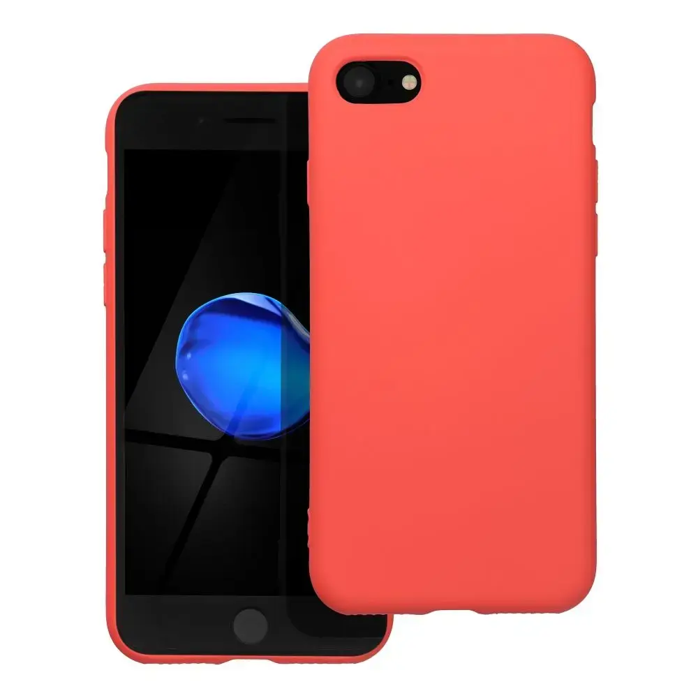 Silicone maciņš telefonam iPhone 7 oranžs