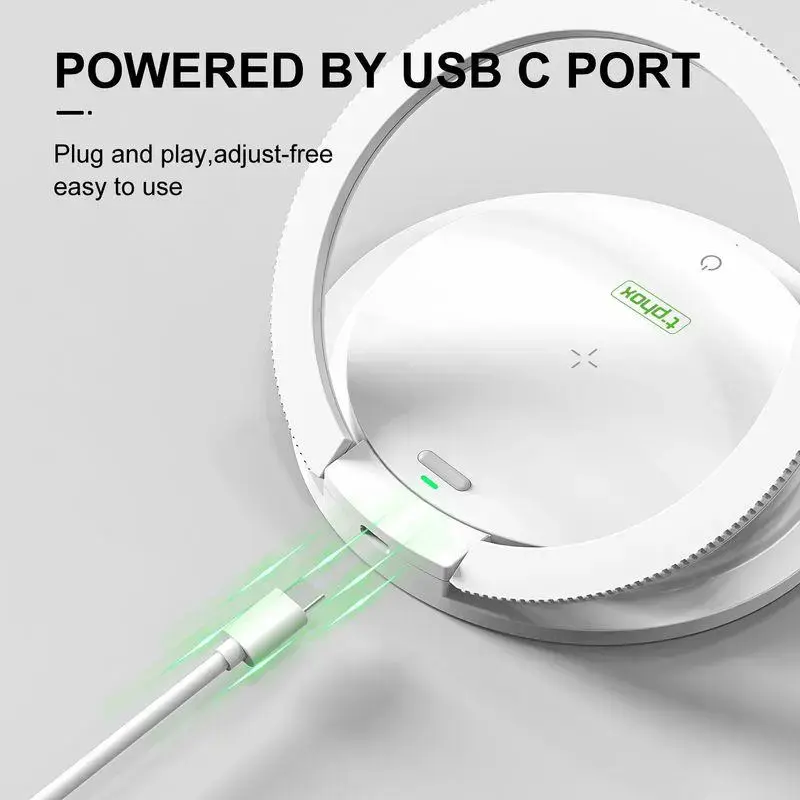BEDSIDE LAMP  T-PHOX WITH CHARGER SL-603 15 WHITE