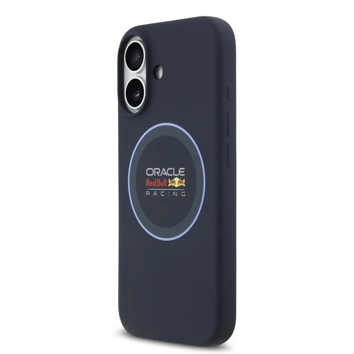 Red Bull Silicone Blue Ring MagSafe Case for iPhone 17 Navy