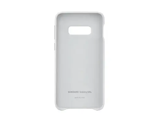 Samsung EF-VG970LWEGWW leather case for Samsung G970 Galaxy S10e white