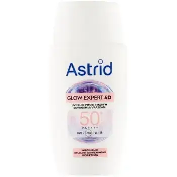 Glow Expert 4D SPF 50 - Facial fluid against dark spots and wrinkles.