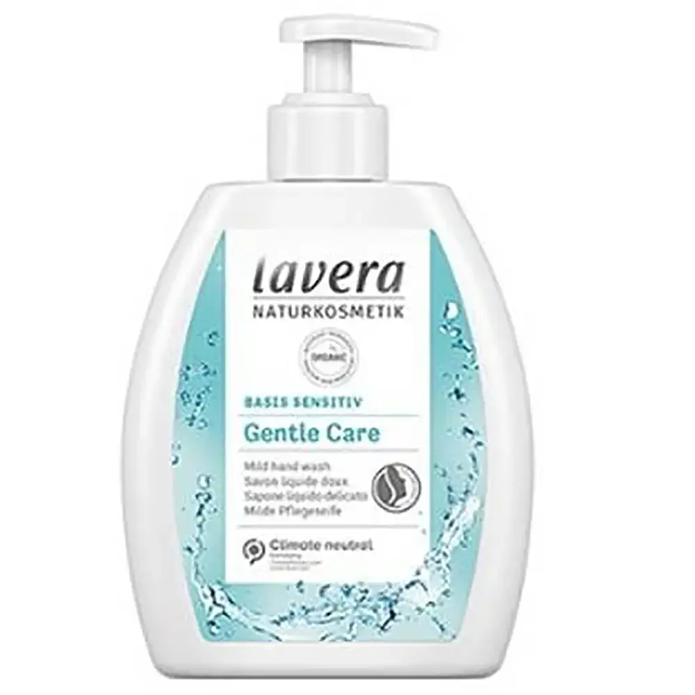 Lavera Gentle Hand Cleanser - Gentle Liquid Soap with Dispenser - 250ml